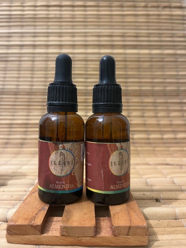 Aceite de Almendra illari orgánico 30ml
