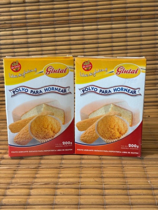Polvo para hornear Glutal 200 grs