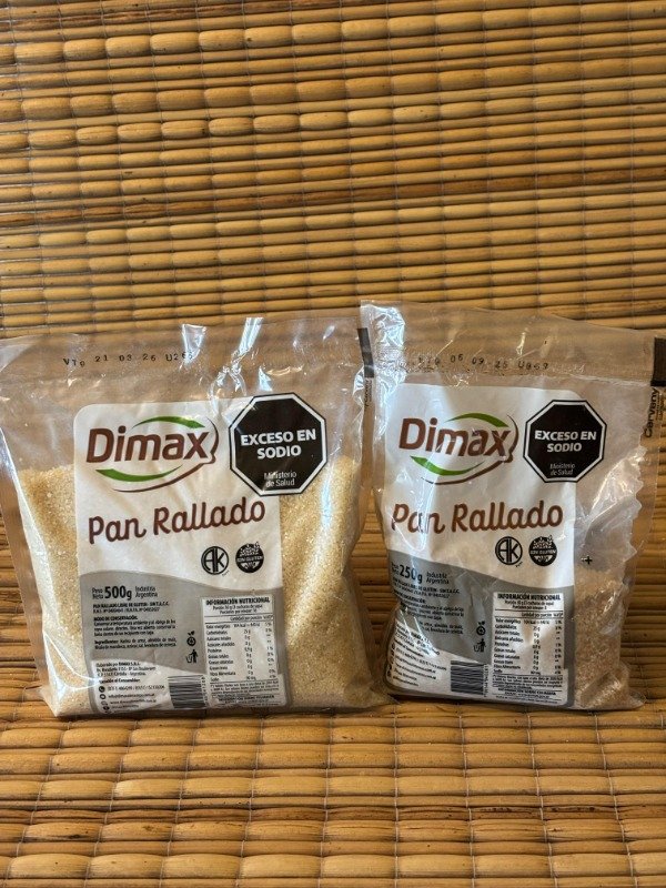 Pan rallado Dimax