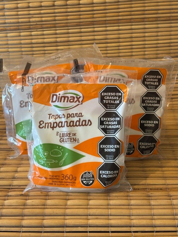 Tapas de empanadas Dimax x 12