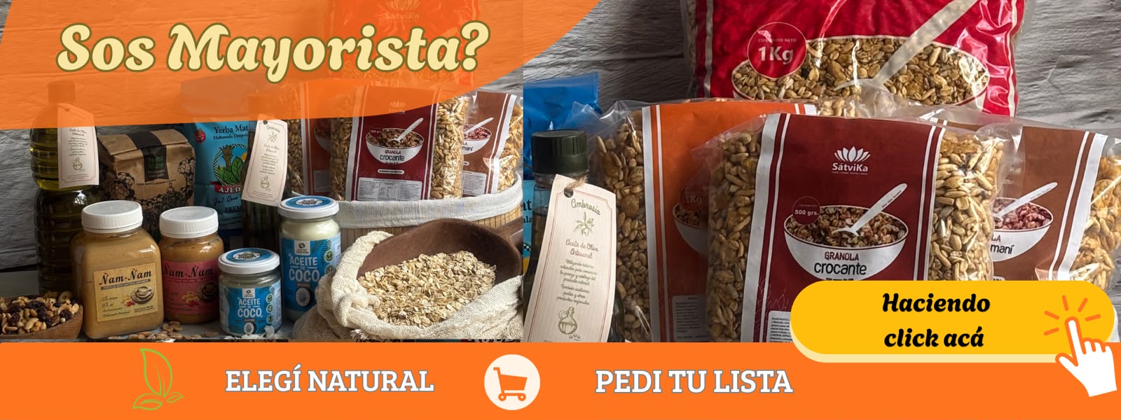 Banner publicitario novedades