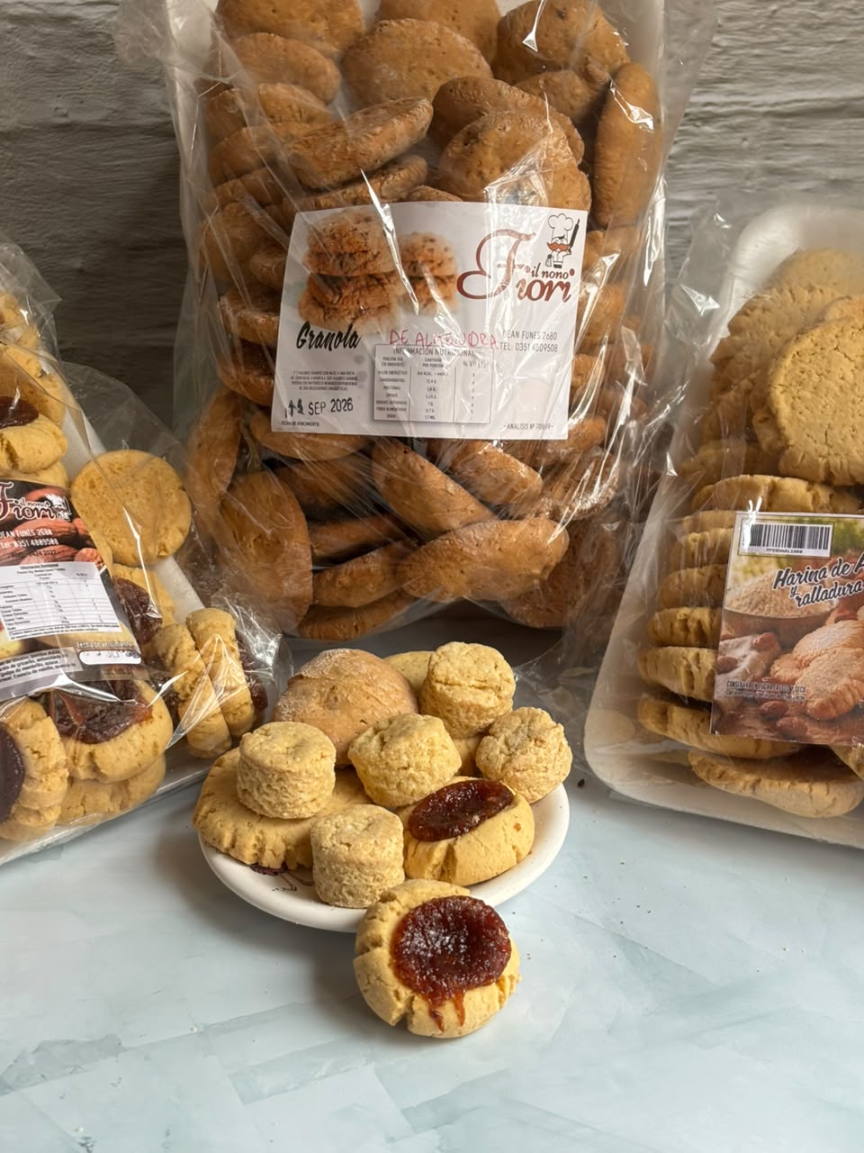 Galletas de harina de almendras