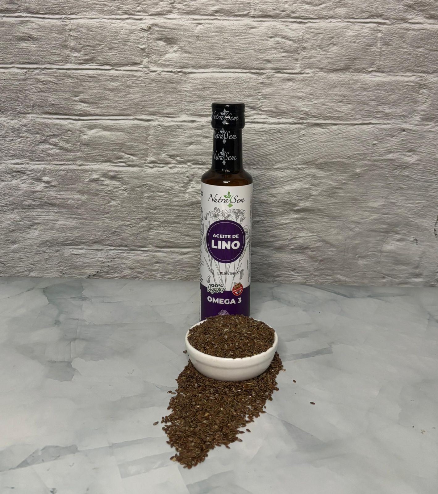 Aceite de  Lino NutraSem 1/4